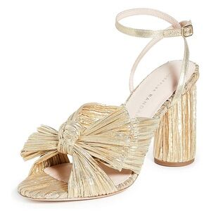 Loeffler Randall Camellia Pleated Bow Heels